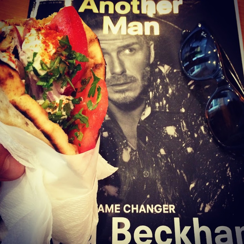Even David Beckham knows what's the best souvlaki in Athens! "Κώστας" since 1950