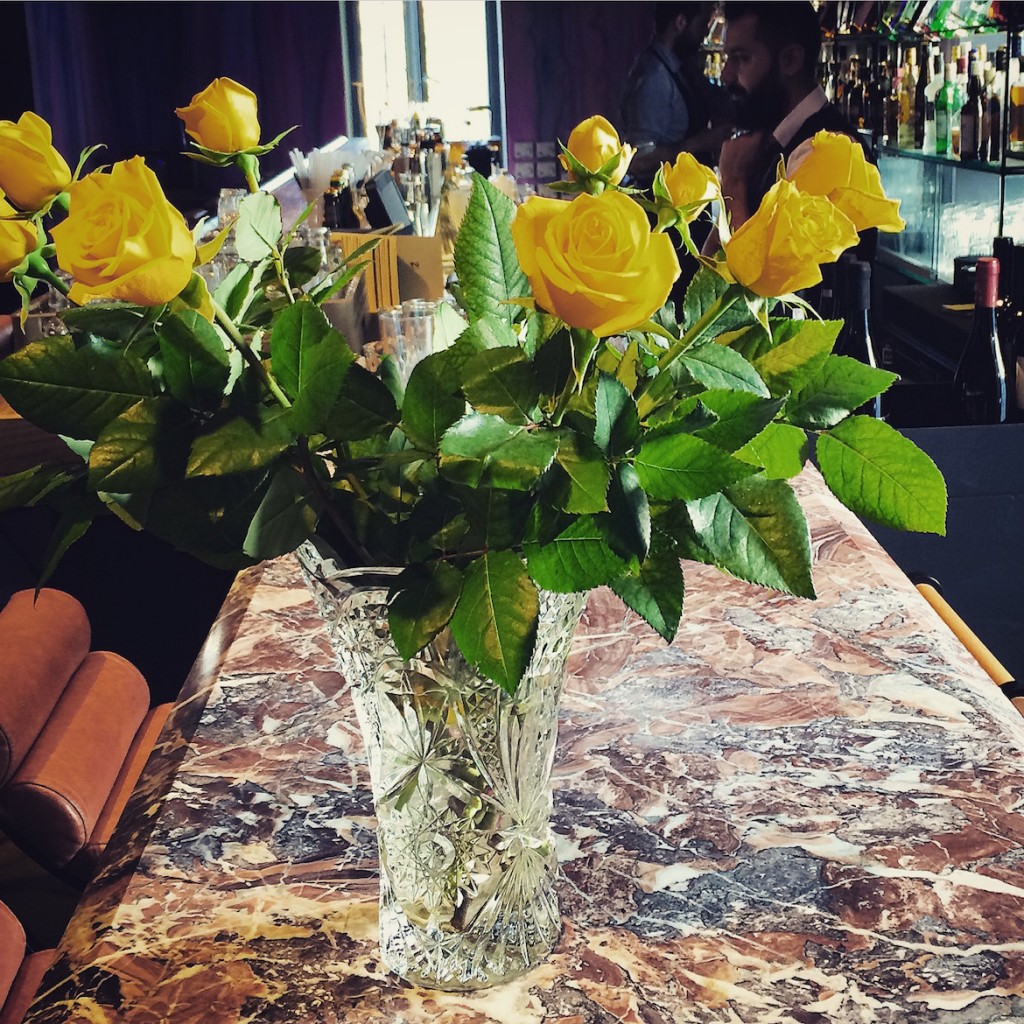 Fresh flowers everywhere