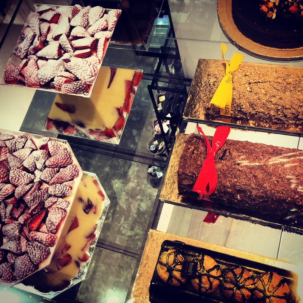 Signature creme patissiere with strawberries