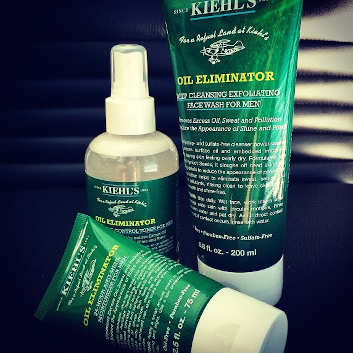 Kiehl's Oil Eliminator system really works its magic! TIP: i have found the solution to my EXTRA oily skin: