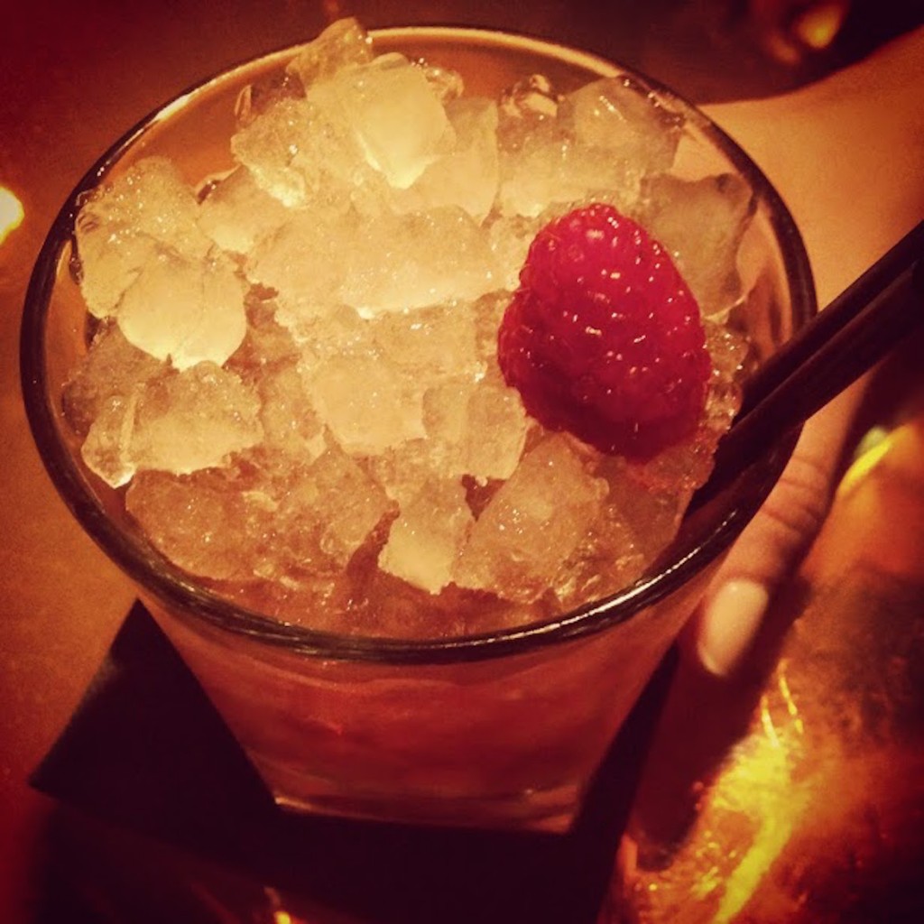 Bramble cocktail at David Lynch's (!) Silencio private club