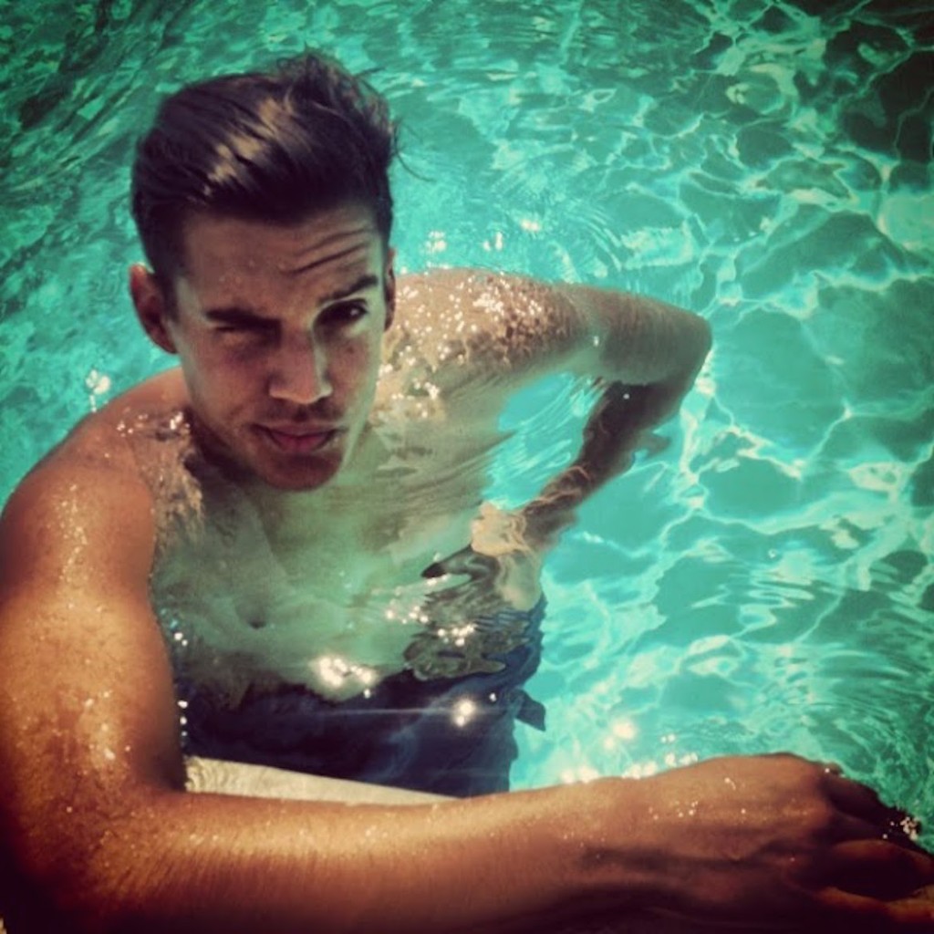 Christos making funny faces...