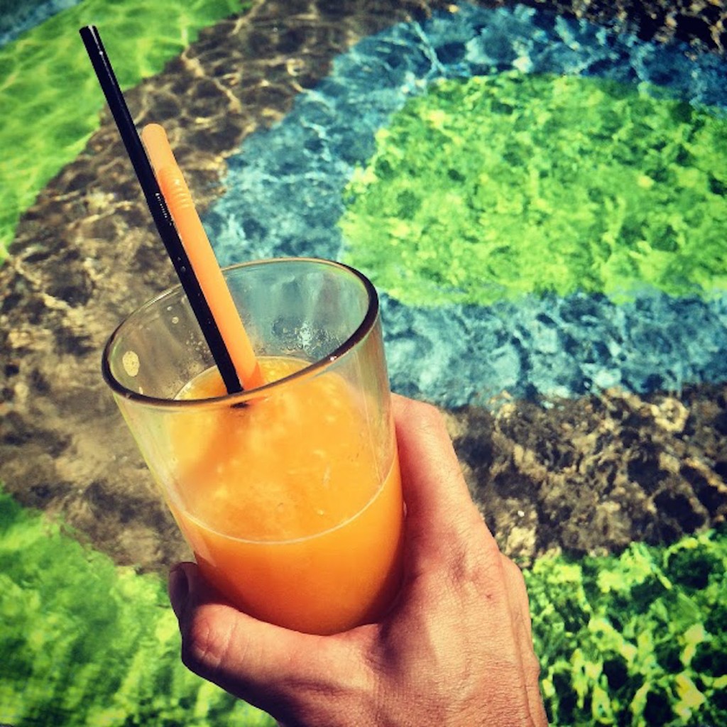 A fresh orange juice is always welcome!