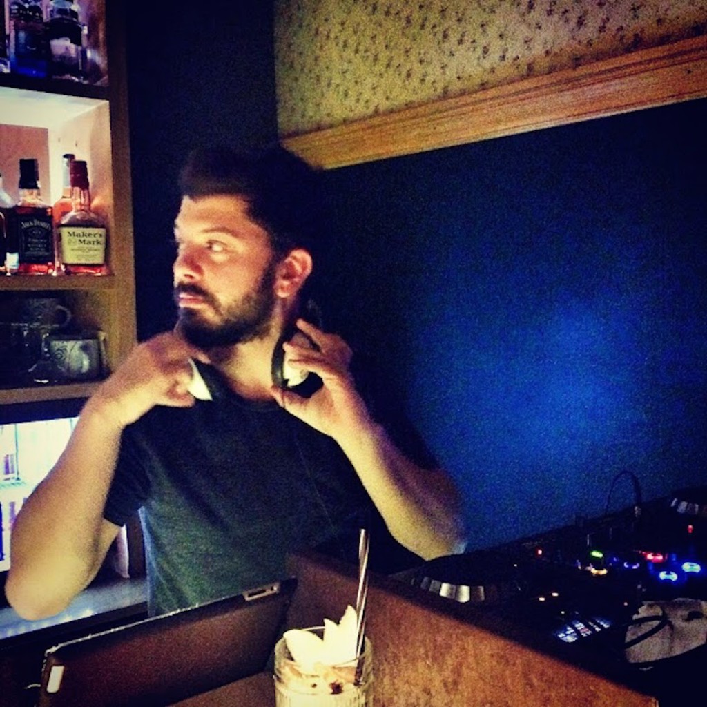 Meet Vagelis, my #bff since we were 2 years old - on the decks of Theory Bar&More every Sunday evening