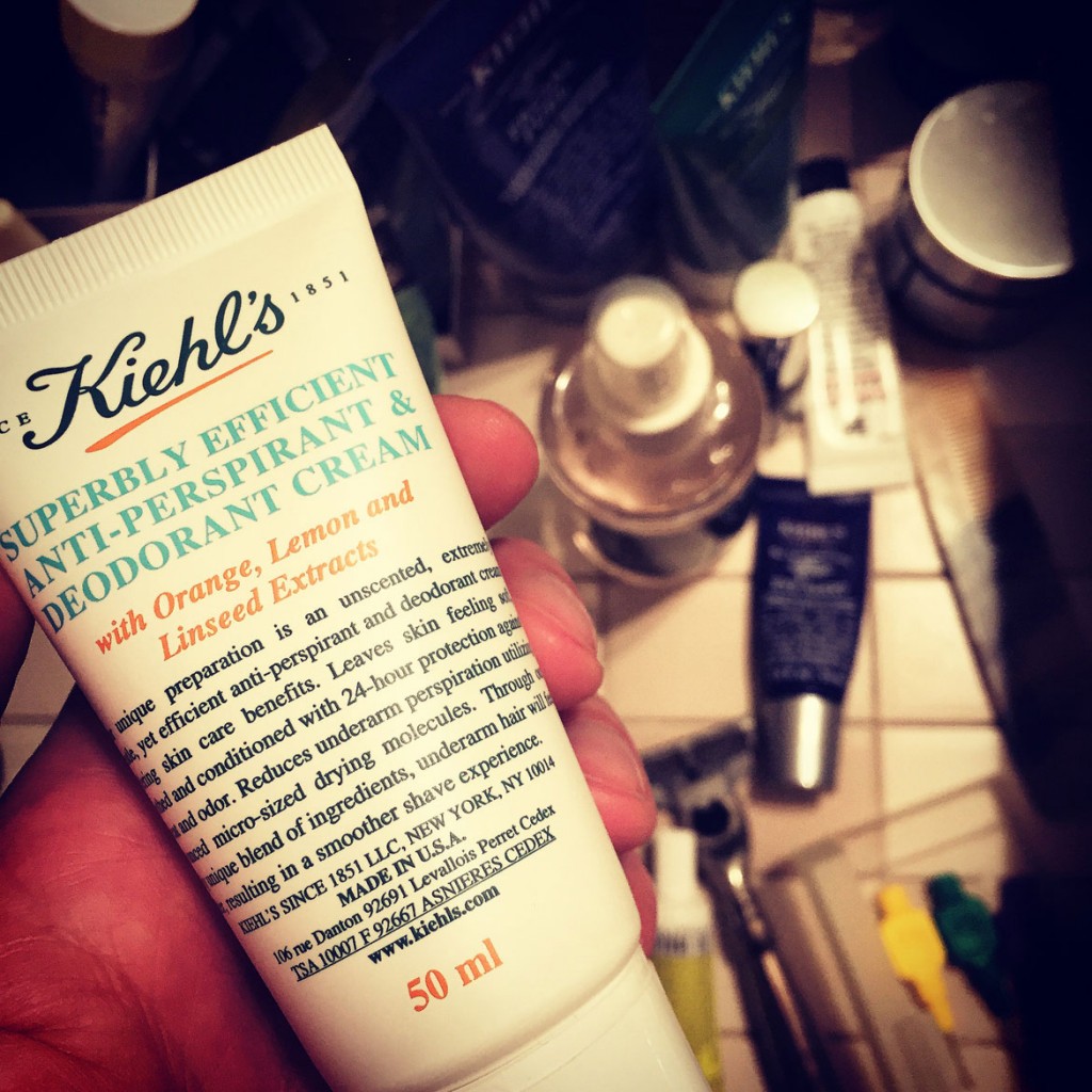 Superbly efficient anti-perspirant & deodorant cream by Kiehl's with orange, lemon & linseed extracts.