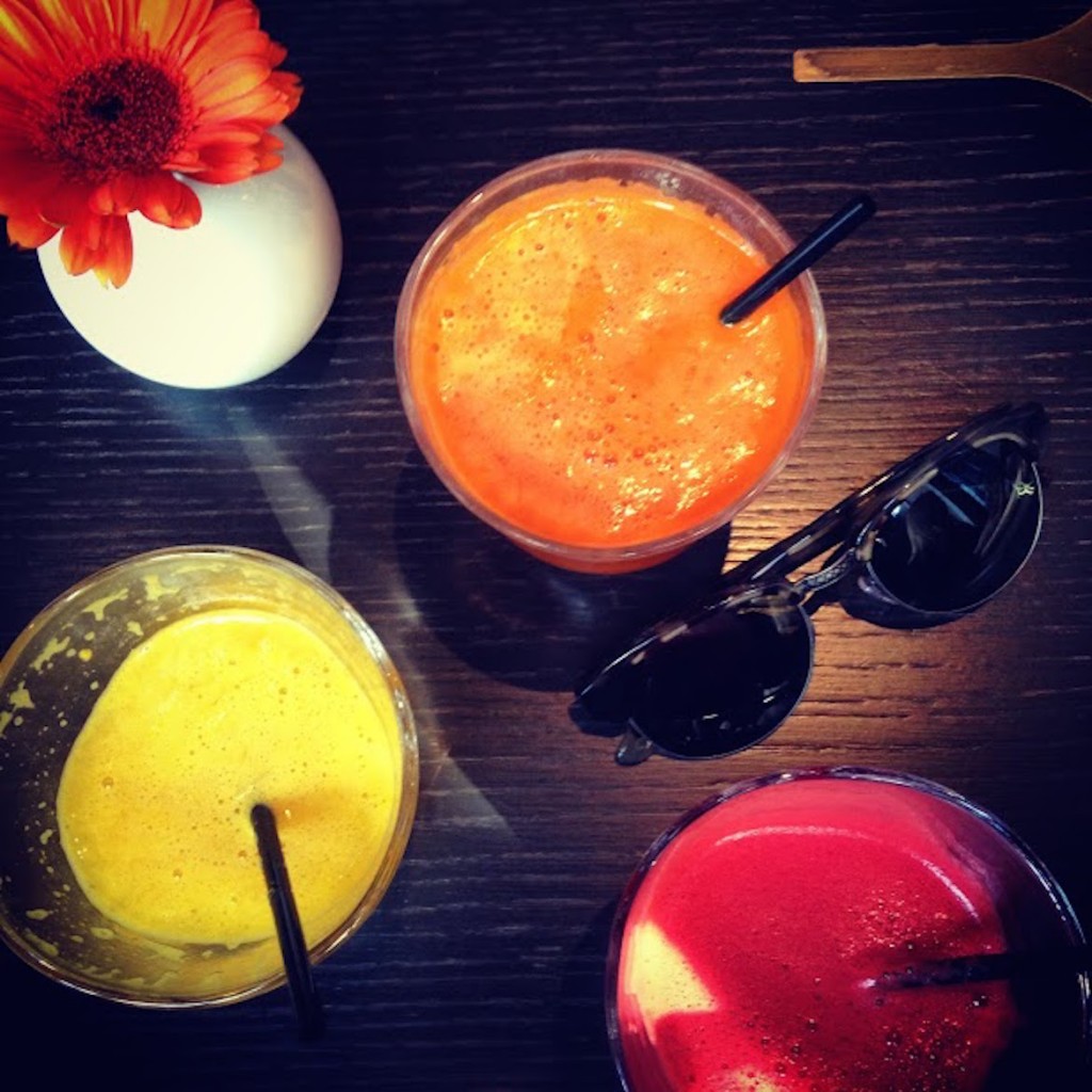 Moscow You DO have to try the fresh juices at Cafemania