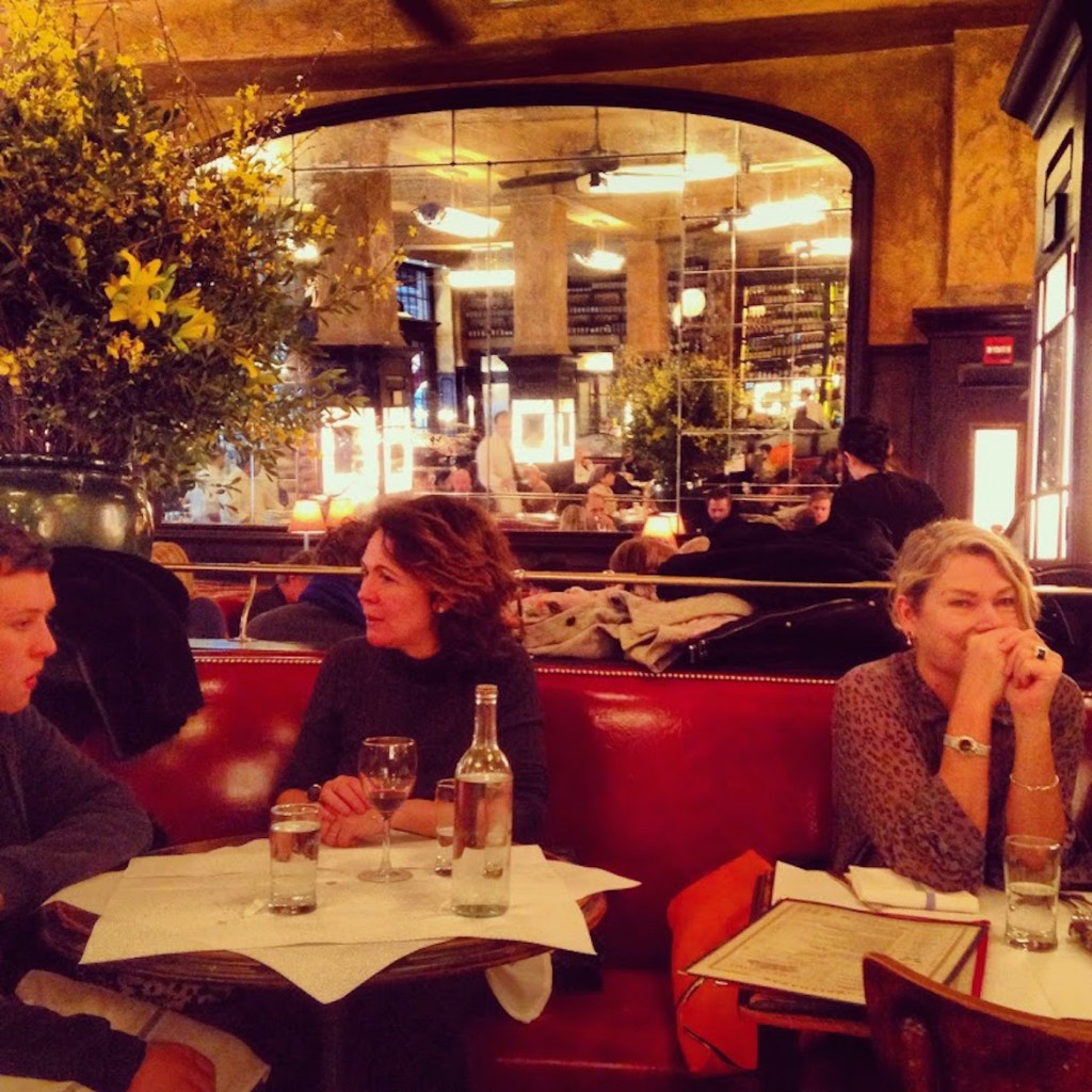 Another pic of Balthazar's classic interior.