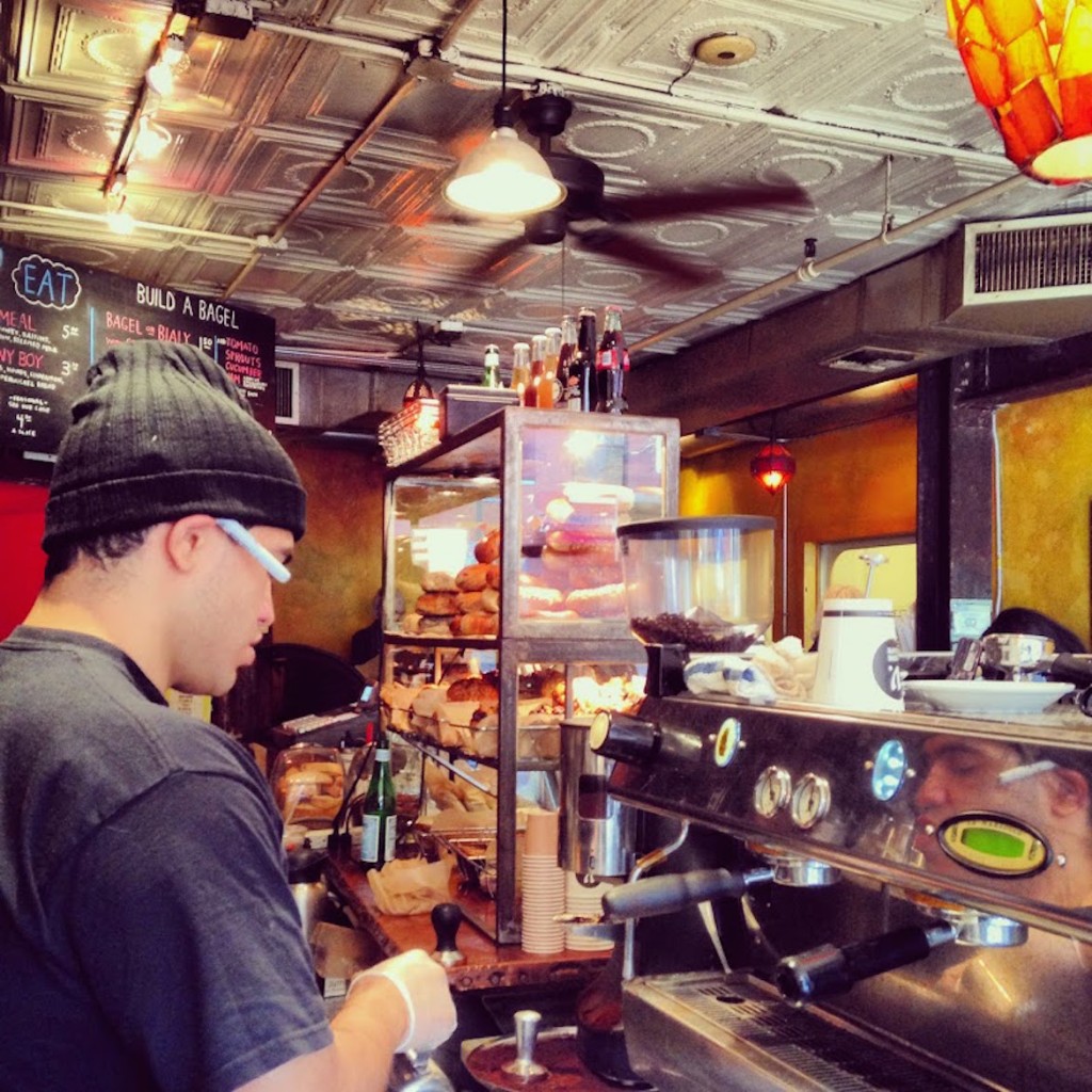 Welcome to Verb Cafe in Williamsburg, Brooklyn hipsterland!