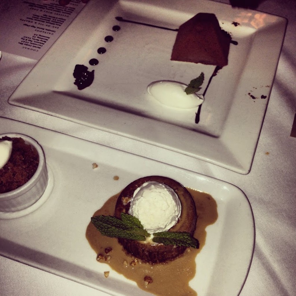 At restaurant Indochine, favourite among fashion insiders.