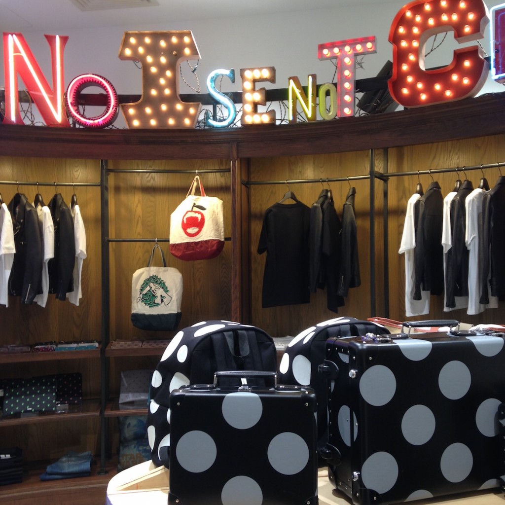 At Rei Kawabuko's Dover Street Market concept store.