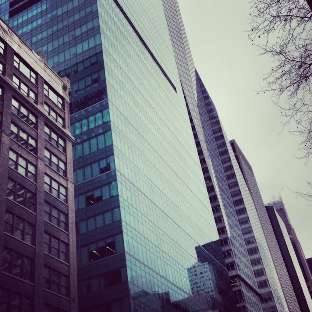 A power feeling you only experience in Manhattan...