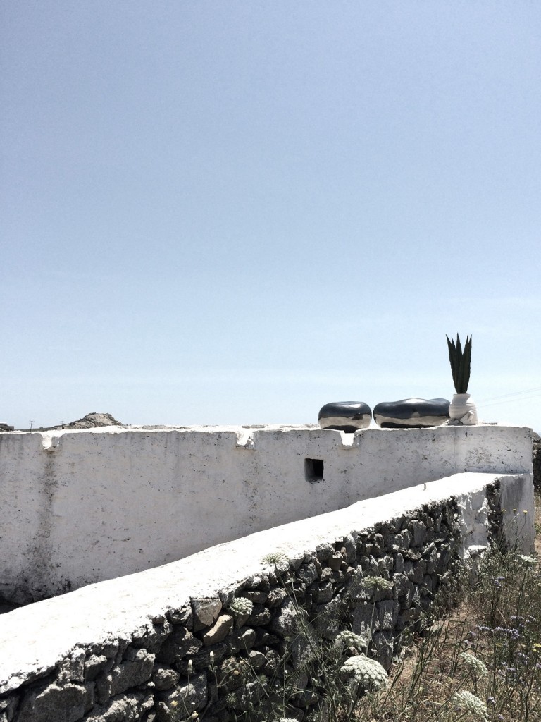 Campaign setup around the countryside of Mykonos island.