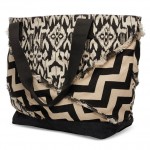 Mix-pattern tote by TOMS.