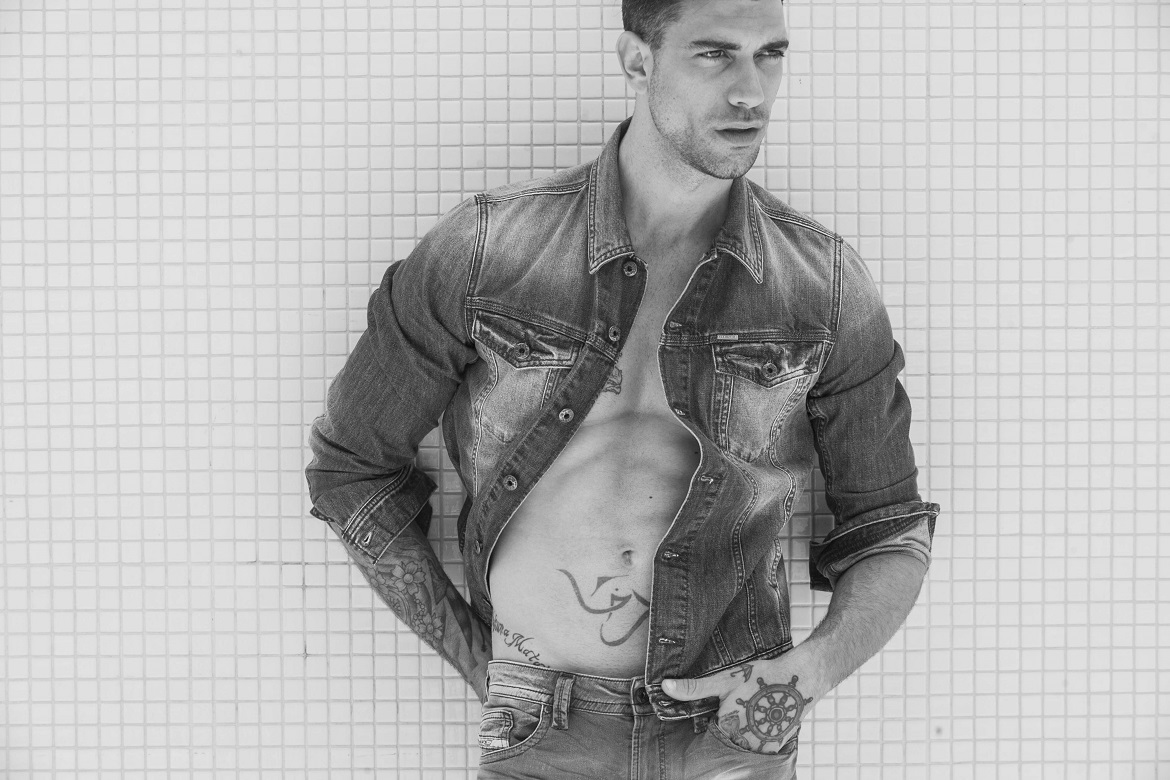 Denim Jacket & Jeans by Diesel.
