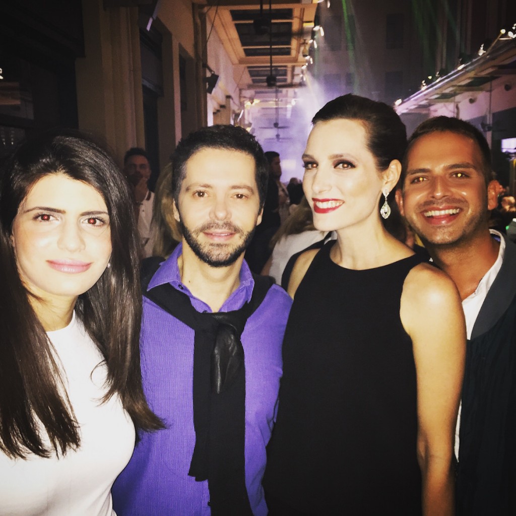 From left: Electra, Chrysanthos, Anna-Maria & Michalis.