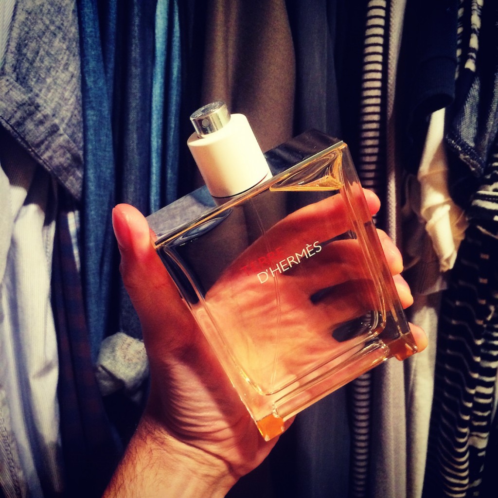 TERRE D' HERMES modern classic in a giant bottle... Size does matter!