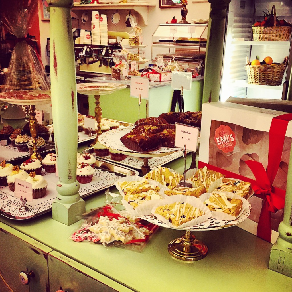 The best cupcakes in town at Emi's Cupcakes, Kolonaki.