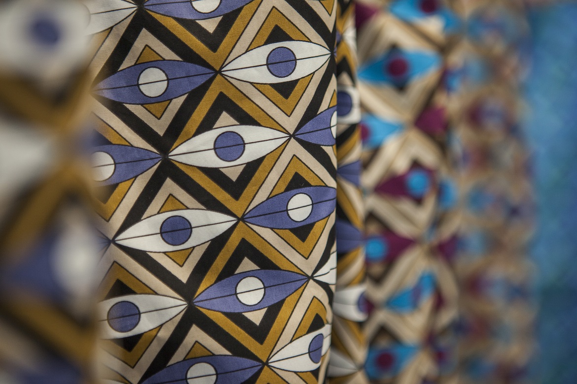 Orlebar Brown hip patterns of the season in collaboration with the legendary fashion house Emilio Pucci.