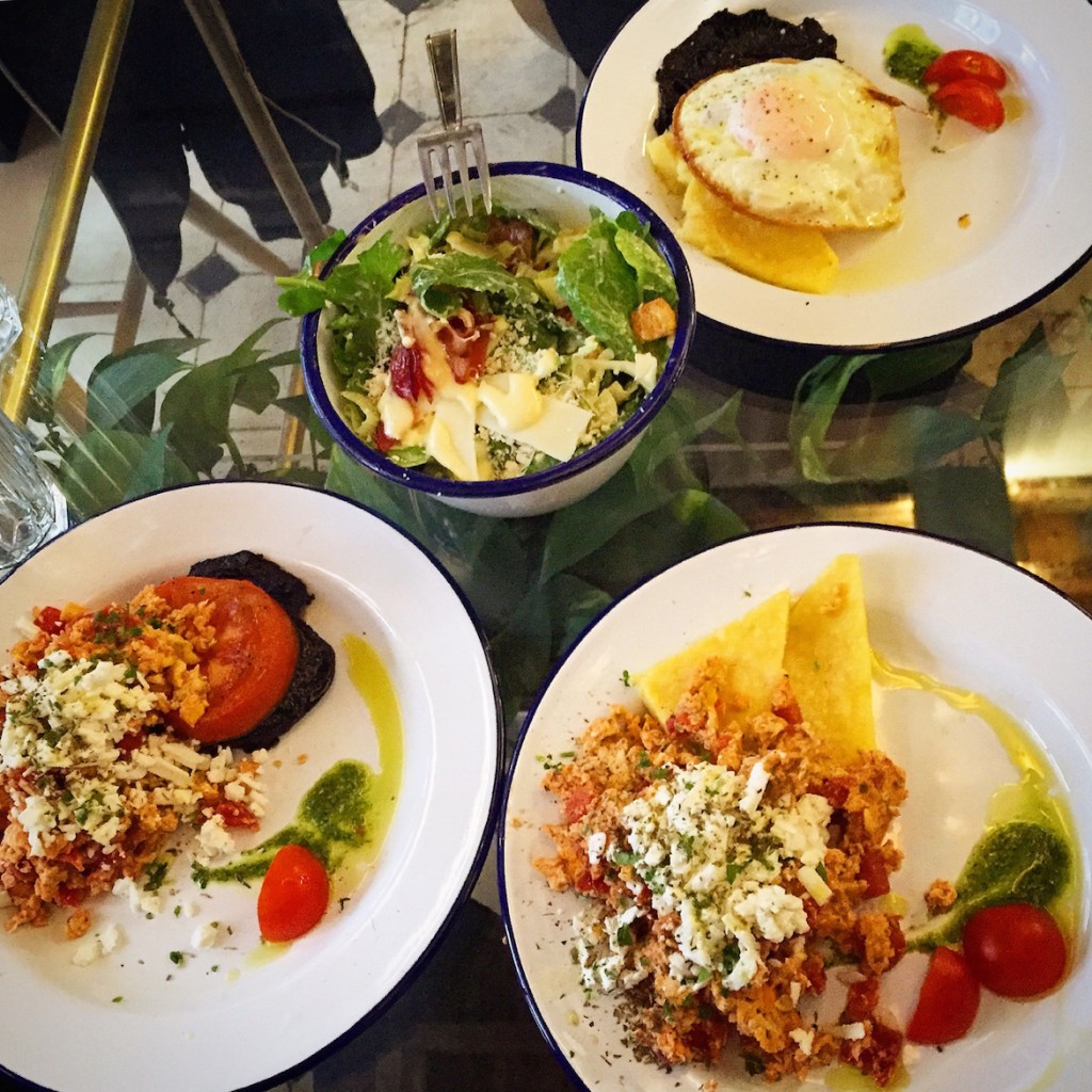 Eggs special at Philos all day cafe & restaurant, Kolonaki
