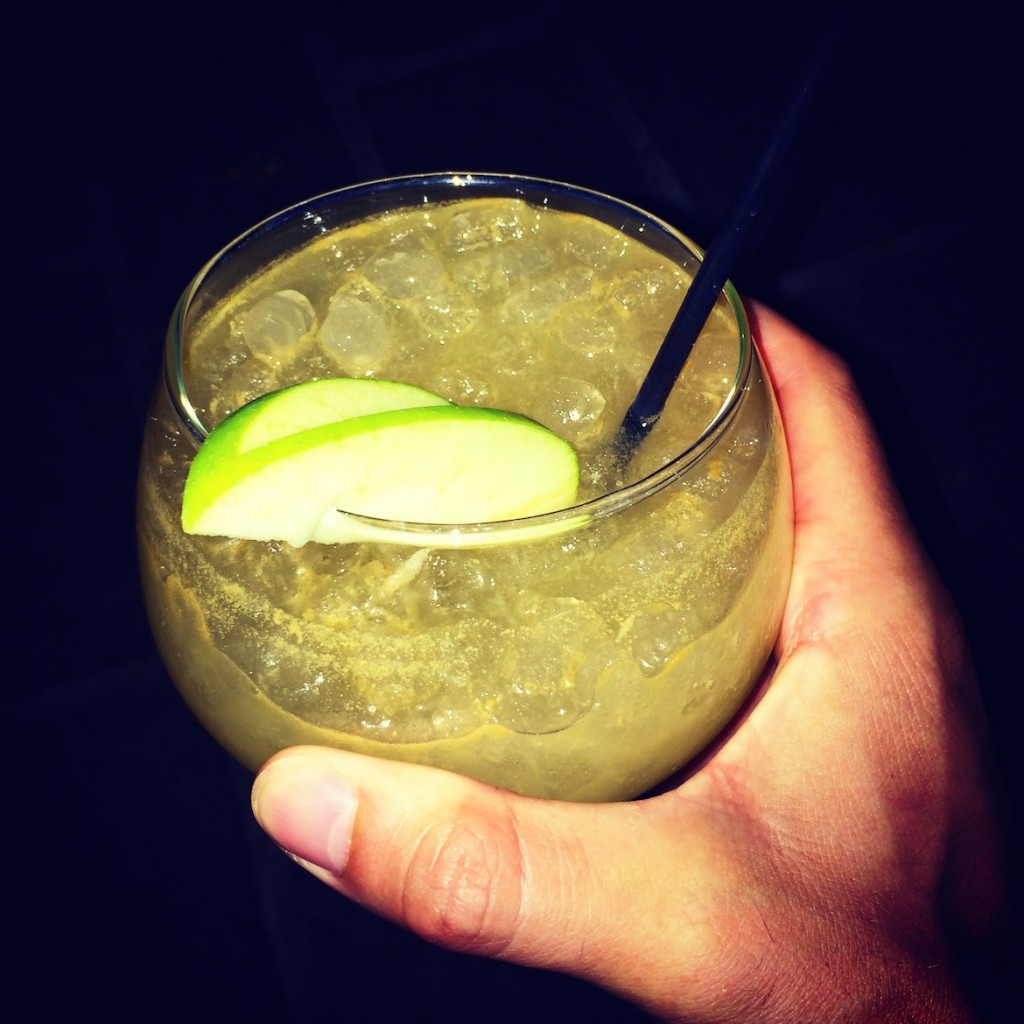 "All About Eve" cocktail at Kleidi hipster bar in Chania old town.