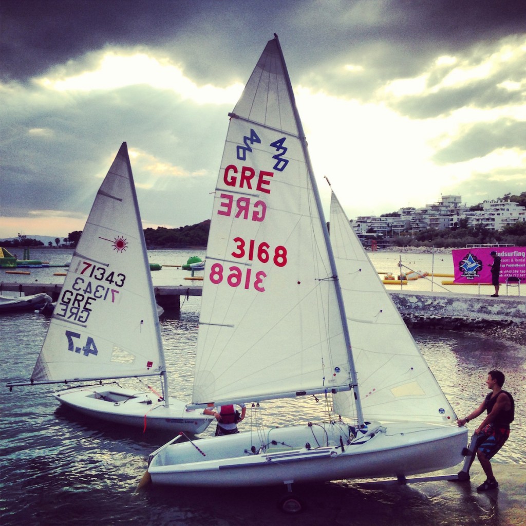 Sailing at N.O.B. (Vouliagmeni)