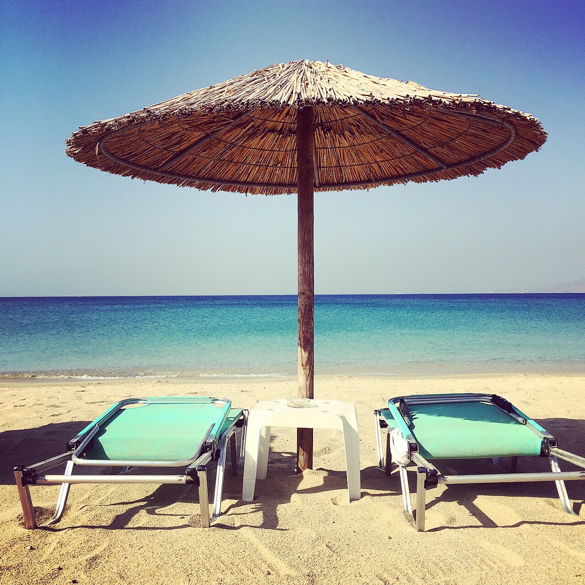 Visit Naxos off-season for the ultimate relaxation & some endless beautiful beaches just for yourself... (here in Agios Prokopios).