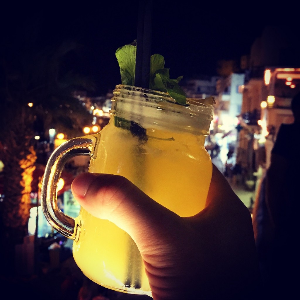 Another spicy ginger cocktail (u know i love them!) at Swing bar in Chora.