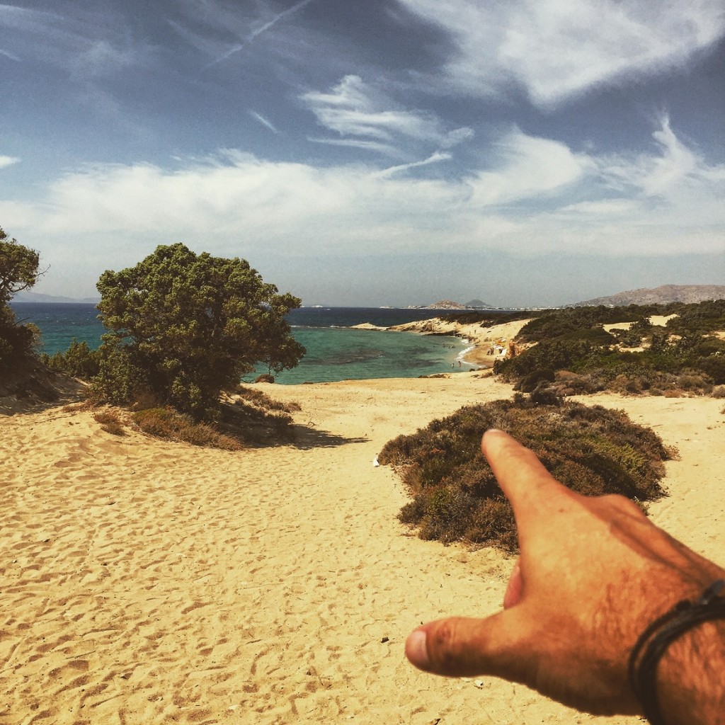 The way to Hawaiii (sandy beach)