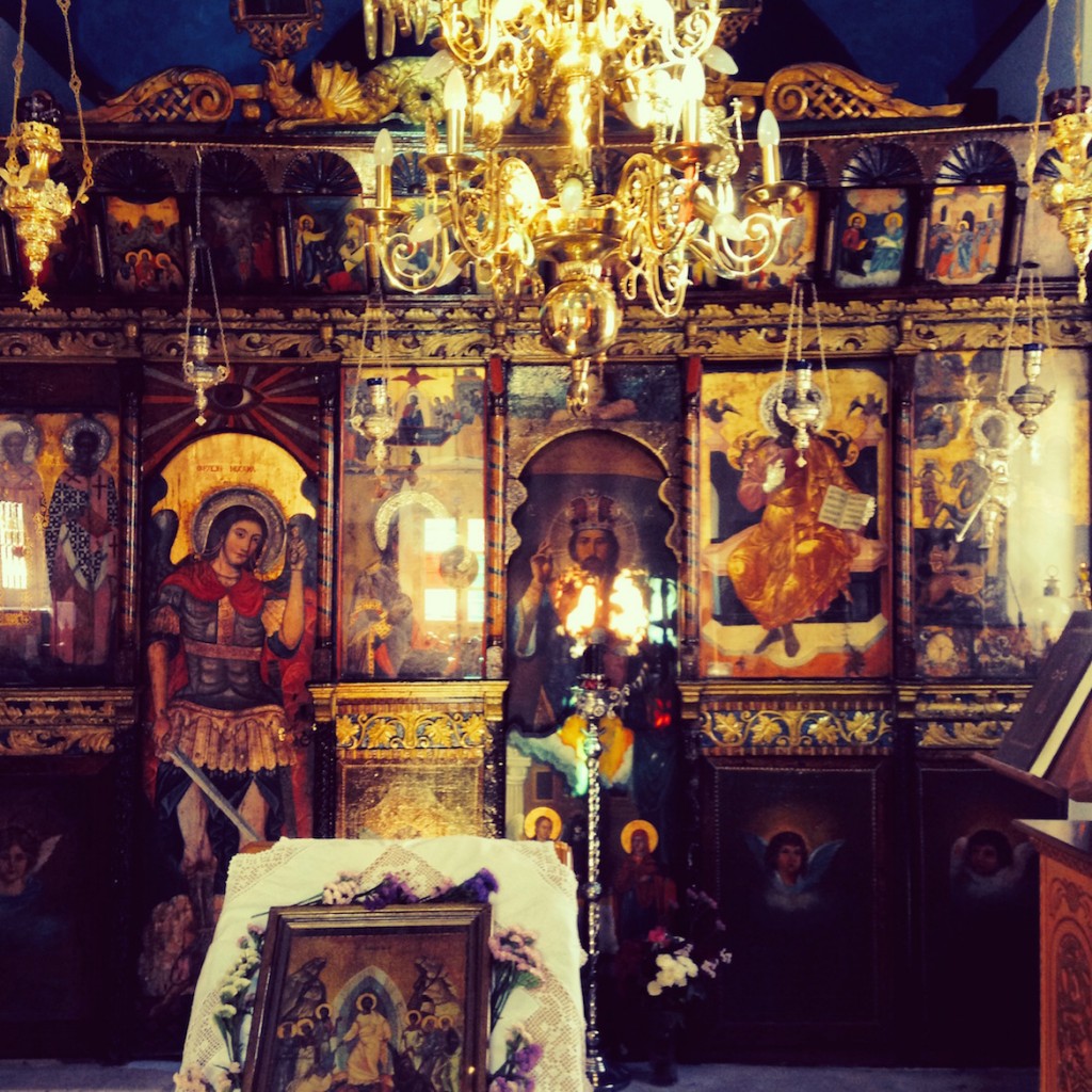 Got inside this beautiful little church to whisper a prayer.