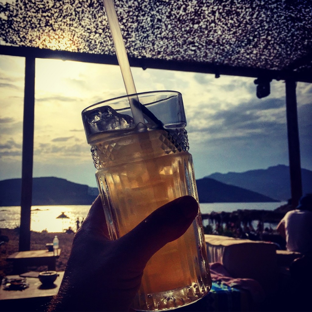 Cheers to the most beautiful & thrilling island of all! (at Alemagou).