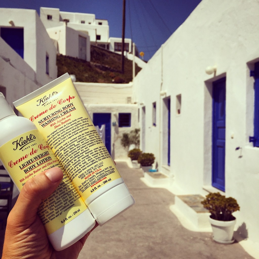 #2 - Creme de Corps nurturing body wash & light-weight body lotion after a long day at the beach.
