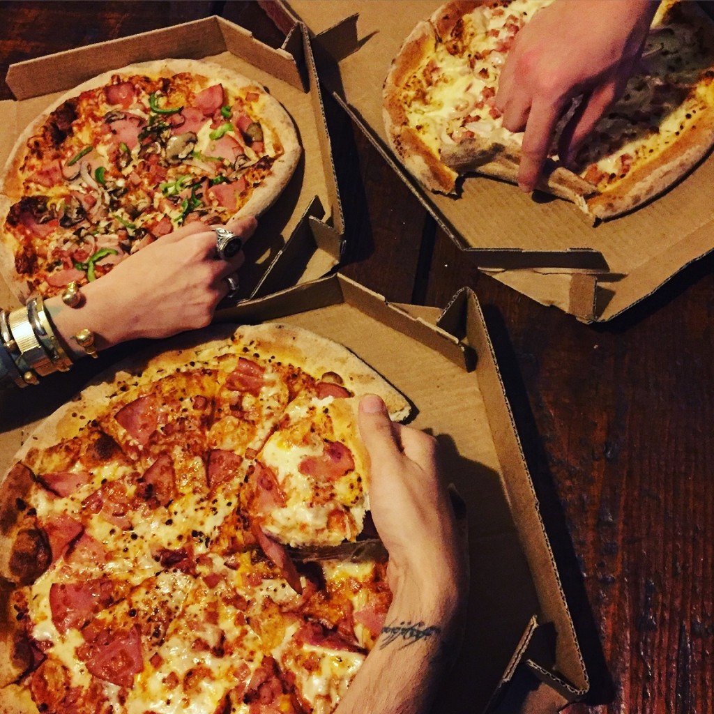 One DOMINO'S pizza is never enough!