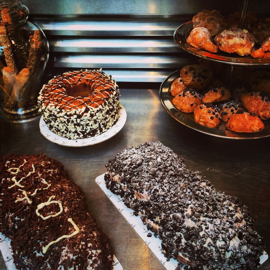 Famous Terkenlis pastry shop of Thessaloniki.