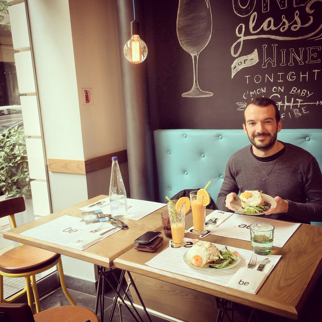 Is it Thessaloniki or Paris? Having brunch at BE bistro.