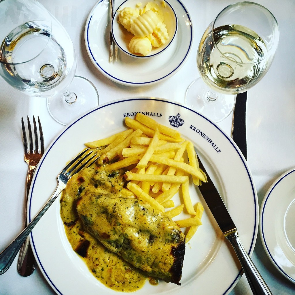 At Kronehalle they are famous for their "Cafe de Paris" fillet...