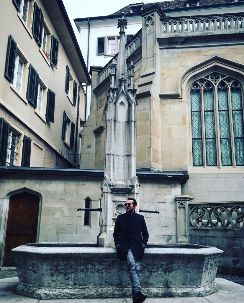Around the medieval old town of Zurich...