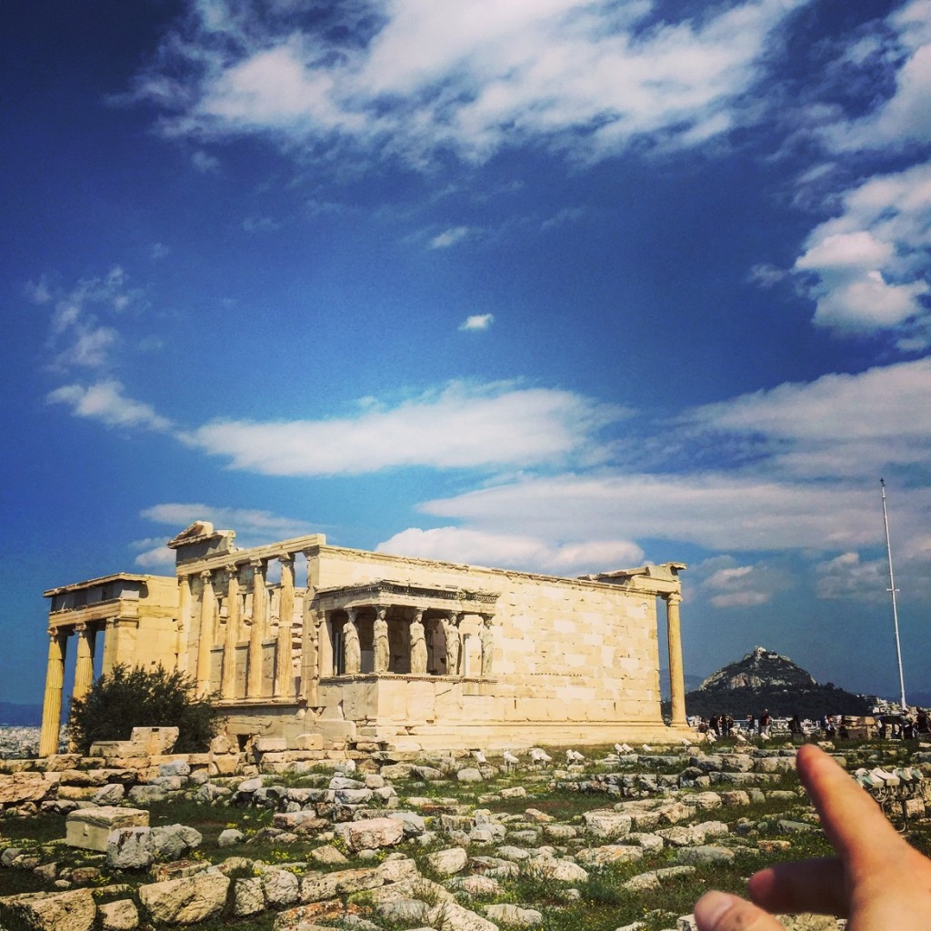 On the Acropolis, a stone's throw away from AthensWas hotel