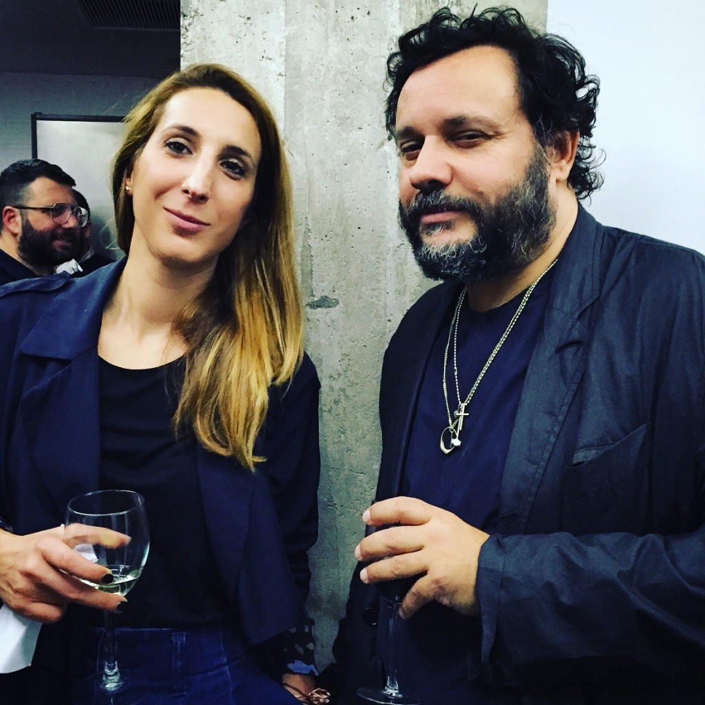 My bestie Vasso Papagiannakopoulou, editor-in-chief Madame Figaro GR with photographer Bill Georgoussis