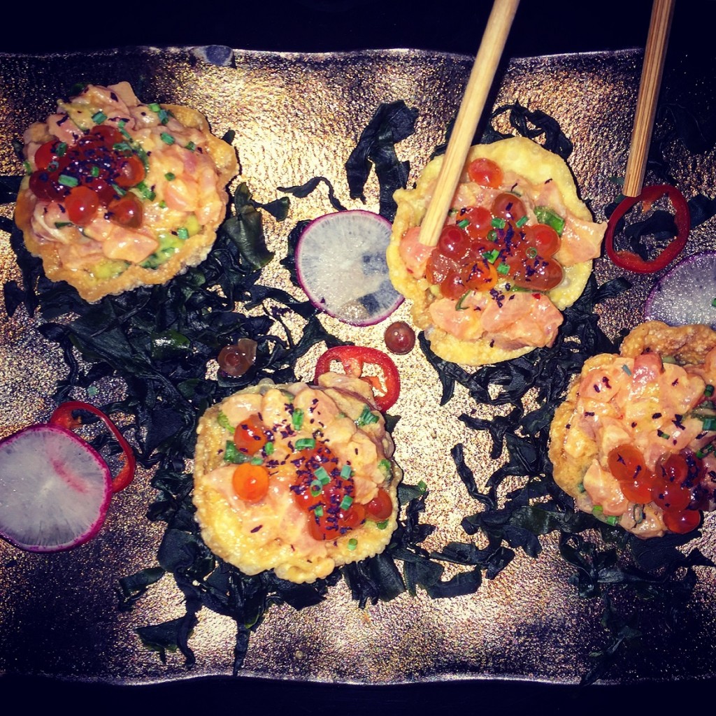 Perfectly styled Salmon Tartare!