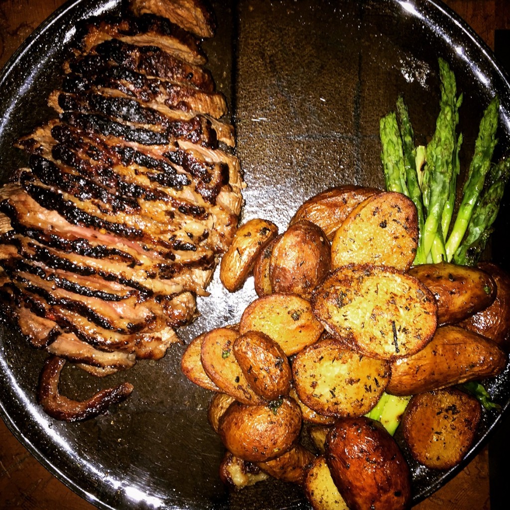 Picanha & baby potatoes at my favourite Kolonaki hot spot MALCONI'S