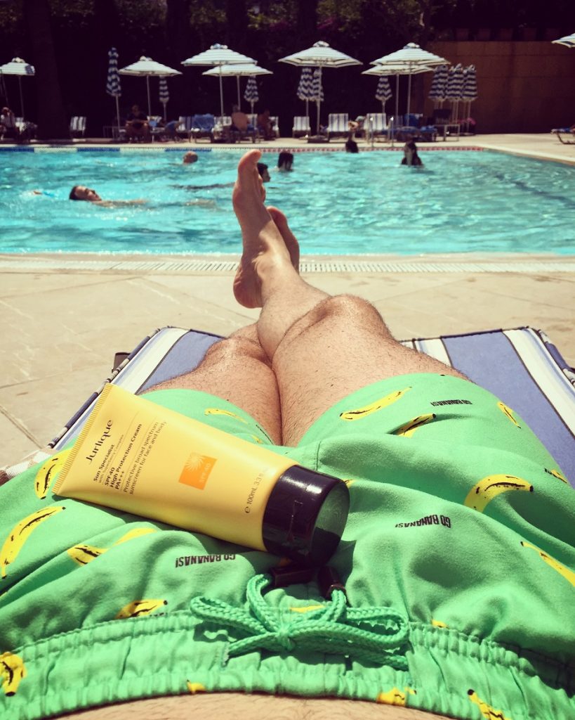 #dimitrisgoesbananas with my NIKBEN swimshorts bought at www.theprojectgarments.com