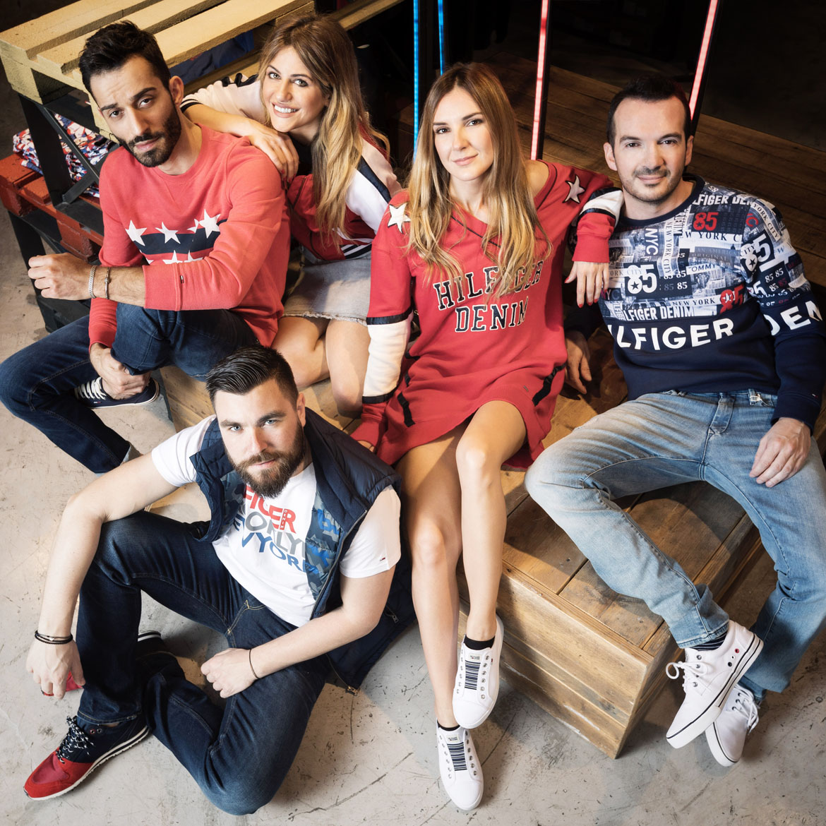 The Tommy Hilfiger Squad!