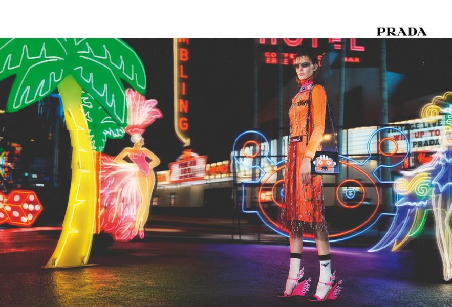 Prada Womenswear FW18 Advertising Campaign_Neon Dream_01