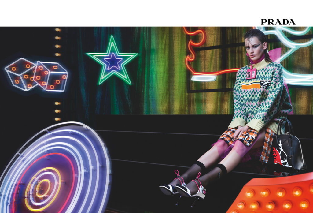 Prada Womenswear FW18 Advertising Campaign_Neon Dream_03