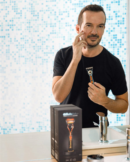 shaving-gillette-heated-razor
